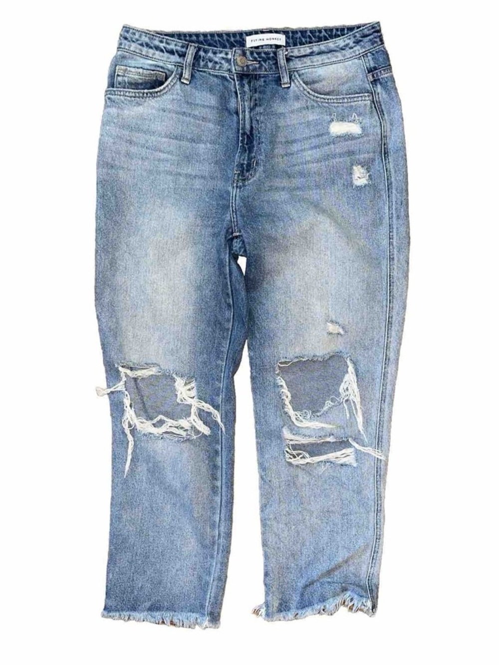 Flying Monkey Distressed Jeans